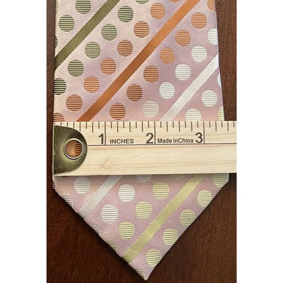 Bcbg Attitude All Imported Silk Hand Sewn Men’s Neck Tie - Picture 4 of 9